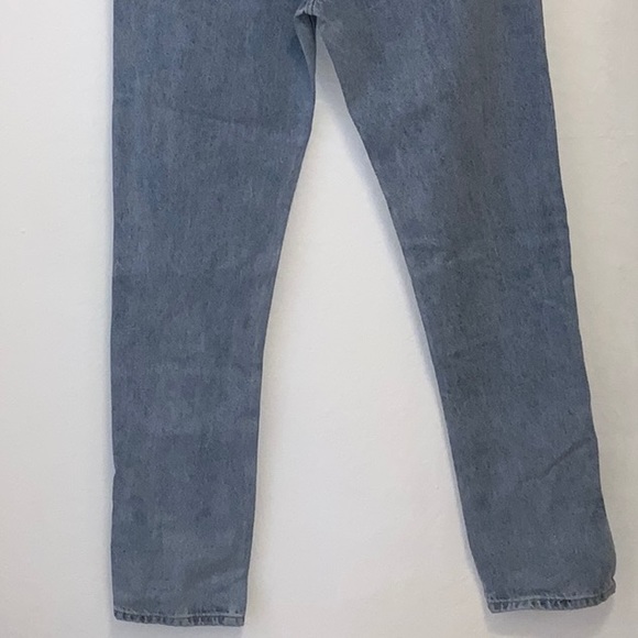 FASHION NOVA SLIT STRAIGHT LEG JEANS SIZE 5 /26 WOMEN - Picture 7 of 8